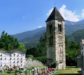 Campanile - Campanile di San Giovanni Battista a BussolenoFrazione Foresto