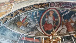 Affresco - Cappella di Santo Stefano a Busca