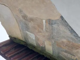 Santo vescovo - Cappella di San Rocco a Brossasco