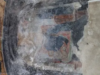 Madonna col Bambino - Cappella di San Rocco a Brossasco