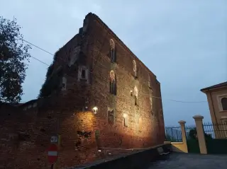 Vista - Resti del Convento degli Agostiniani a Buronzo