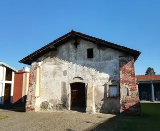 Facciata - Chiesa Cimiteriale di San Salvatore a Caltignaga