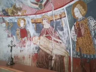 Deposizione e Santi - Chiesa Cimiteriale di San Salvatore a Caltignaga