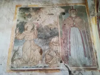 Affresco - Chiesa Cimiteriale di San Salvatore a Caltignaga