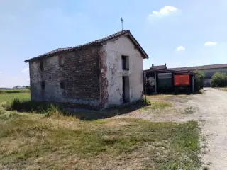 Facciata e fianco sinistro - Oratorio di San Biagio a Cameri