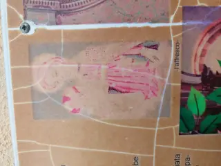 Affresco della Madonna dal pannello illustrativo - Chiesa della Madonna di Loreto a Canale