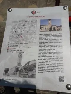 Pannello illustrativo - Chiesa dello Spirito Santo a Cambiano
