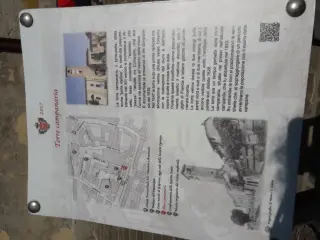 Pannello illustrativo - Chiesa dello Spirito Santo a Cambiano