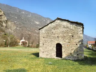 Facciata - Cappella di San Valeriano (1) a Borgone Susa