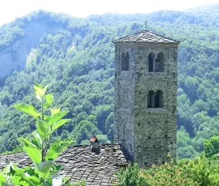 Campanile - Campanile del Cimitero a CondoveFrazione Mocchie
