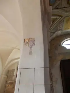 Sottarco quinta campata Sud odierna - Ex Chiesa dei Santi Pietro e Paolo a Caraglio