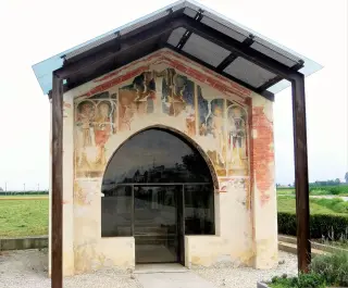 Facciata - Cappella di San Bernardo a Castelletto Stura