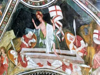 Resurrezione - Cappella di San Bernardo a Castelletto Stura