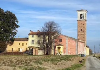 Vista - Chiesa di Sant'Apollinare a CasalbeltrameFrazione Fisrengo