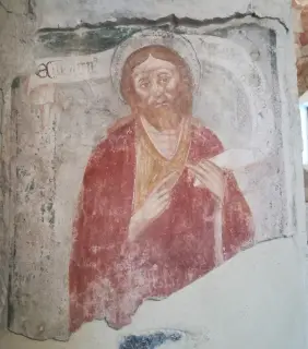 Affresco - Chiesa di San Pietro a Carpignano Sesia