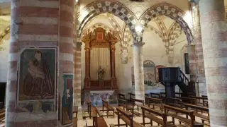 Interno e Madonna col Bambino - Ex Convento di San Francesco a Cassine