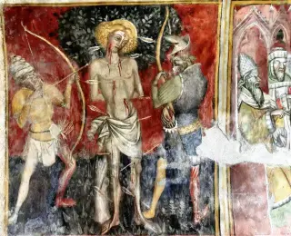 Affreschi - Cappella di San Ponzio a Castellar