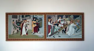 Tavole - Chiesa di Sant'Ippolito a Castelletto Sopra TicinoFrazione Glisente