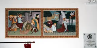 Tavole - Chiesa di Sant'Ippolito a Castelletto Sopra TicinoFrazione Glisente