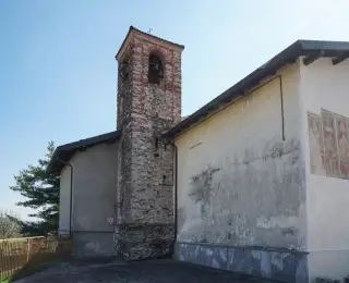 Campanile - Chiesa di Sant'Ippolito a Castelletto Sopra TicinoFrazione Glisente