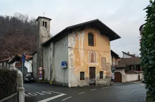 Vista - Oratorio di San Bernardino a BorgosesiaFrazione Caneto