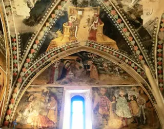 Affreschi - Cappella di San Maurizio a Castelnuovo di Ceva