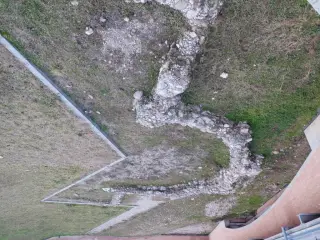 Vista - Resti Abside della Chiesa Paleocristiana a Alba