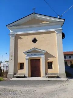 Facciata - Cappella della Madonna dei Prati a Centallo