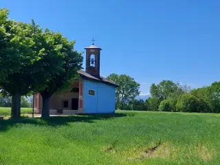 Vista - Cappella di San Quirico a Centallo