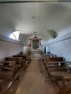 Interno - Cappella di San Quirico a Centallo