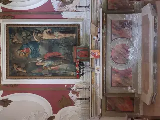 Pala d'altare - Cappella di San Quirico a Centallo