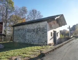 Vista - Oratorio di Sant'Antonio a Cellio con BreiaFrazione Cereto
