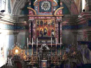 Polittico - Parrocchiale di San Giovanni Battista a Celle di Macra