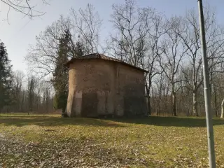 Vista - Oratorio di San Germano della Baraggia a CavallirioFrazione San Germano