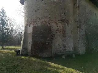 Abside - Oratorio di San Germano della Baraggia a CavallirioFrazione San Germano