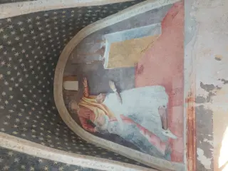 San Vito e offerenti - Cappella di San Vito a Cavallermaggiore