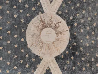 Trigramma o Cristogramma - Cappella di San Vito a Cavallermaggiore