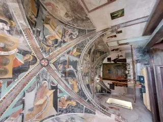 Interno - Cappella dei Cavalieri di Malta o San Giovanni a CavallermaggioreFrazione Motta San Giovanni