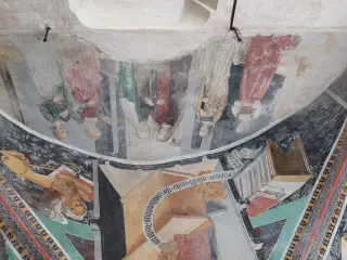 Incontro di Maria ed Elisabetta - Cappella dei Cavalieri di Malta o San Giovanni a CavallermaggioreFrazione Motta San Giovanni