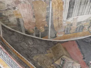 Affresco - Cappella dei Cavalieri di Malta o San Giovanni a CavallermaggioreFrazione Motta San Giovanni