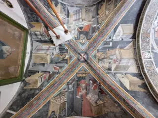 Dottori della chiesa - Cappella dei Cavalieri di Malta o San Giovanni a CavallermaggioreFrazione Motta San Giovanni