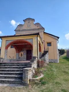 Facciata - Santuario della Madonna della Neve a Cessole