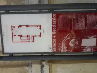 Pannello illustrativo - Chiesa di Santa Lucia o Santa Croce a Chieri