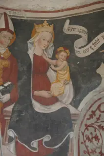 Madonna col Bambino - Dettaglio - Chiesa di San Pietro a Cavallermaggiore