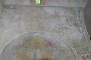 Tracce di affreschi - Chiesa di San Pietro a Cavallermaggiore