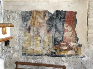 Affreschi - Cappella di San Rocco a Cigliè
