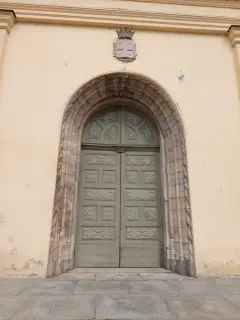 Portale - Parrocchiale della Beata Vergine Assunta a Crescentino