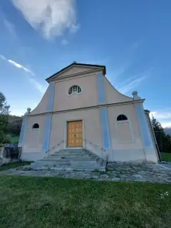 Facciata - Chiesa di Santo Stefano a CondoveFrazione Frassinere