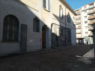 Fianco con resti architettonici - Palazzo Ex Chiesa di San Francesco a Domodossola