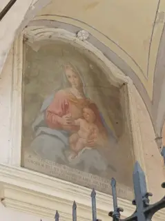 Madonna col bambino - Chiesa di San Sebastiano a Crevacuore